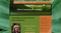Desktop Screenshot of choicecounselingservices.com