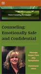 Mobile Screenshot of choicecounselingservices.com